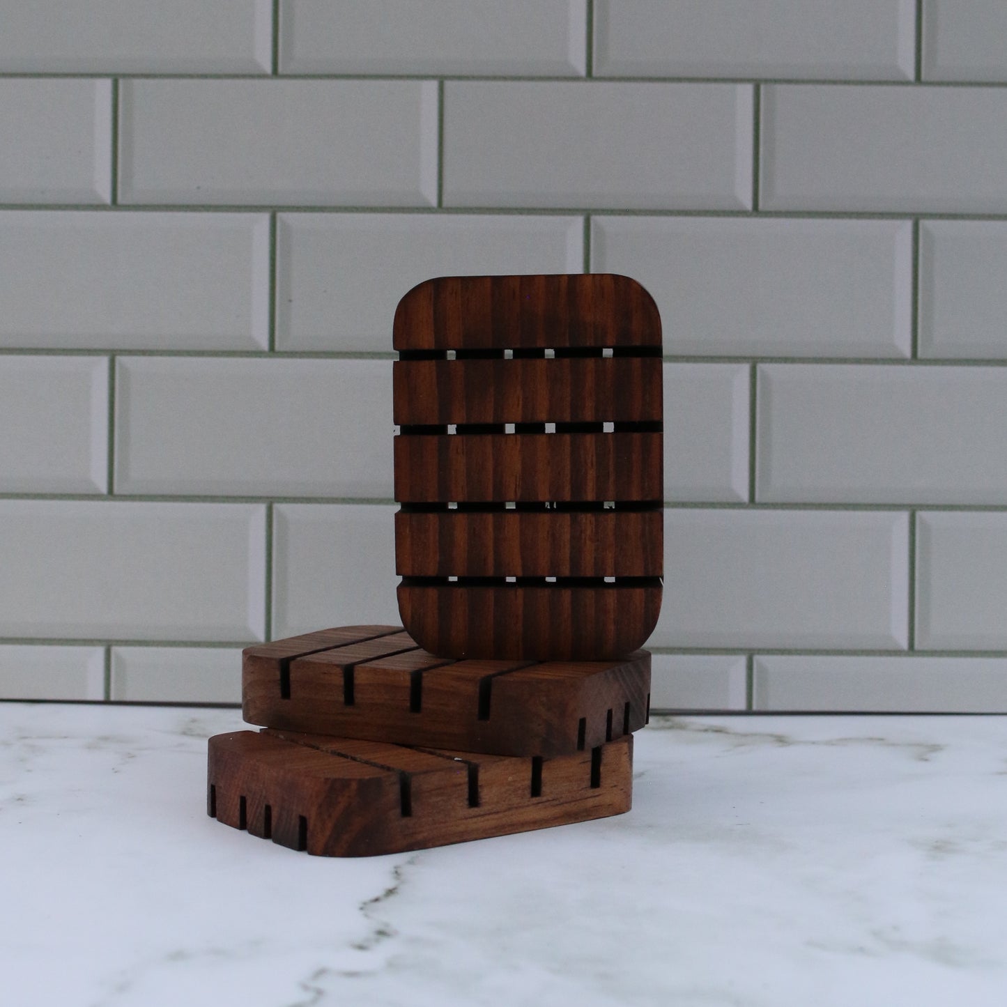 Jabonera de madera