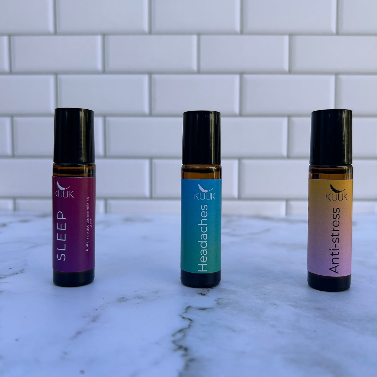Kit de mezcla de aceites esenciales para el estrés